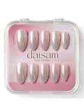 Bare Aura press-on nails set Daisam