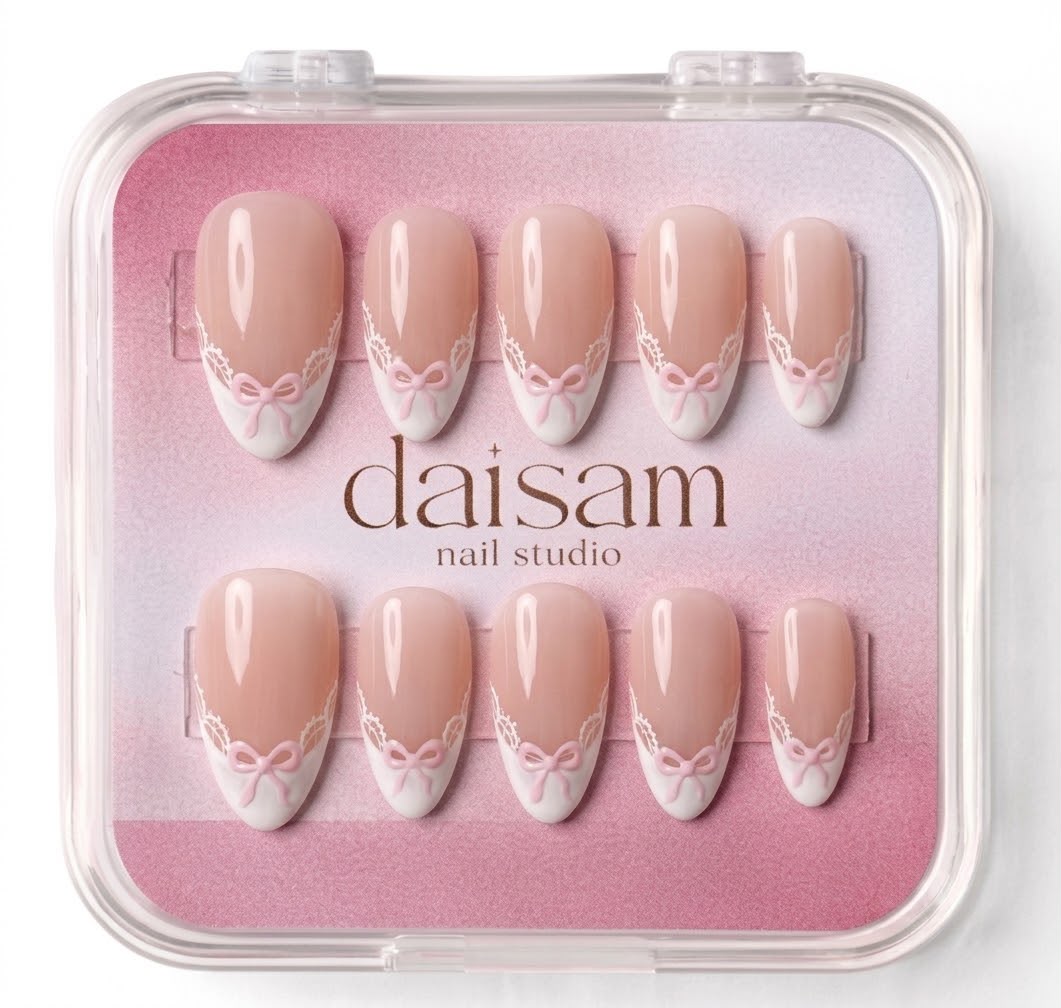 Diseño French Encaje en cajita DAISAM