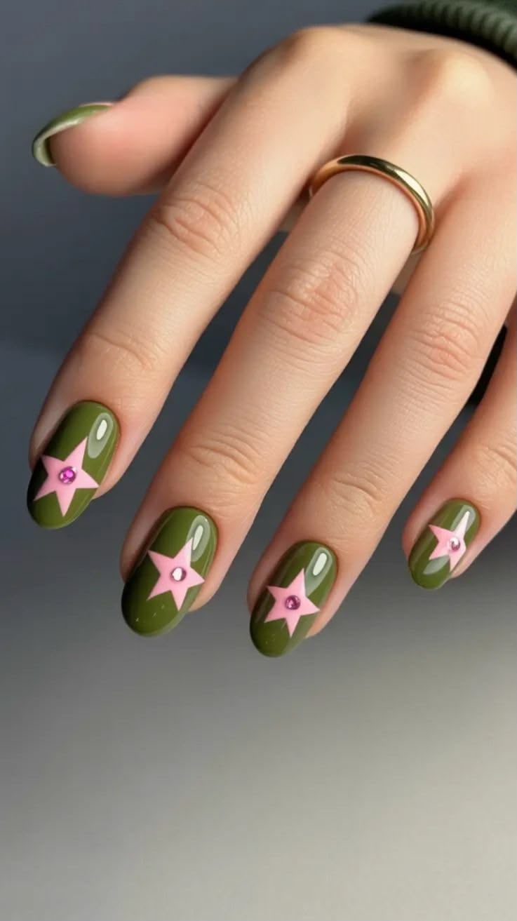 Olive Stars en las manos